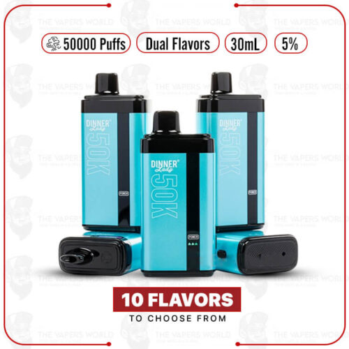 Dinner Lady Row DL50K Puffs Dual Flavor Vape
