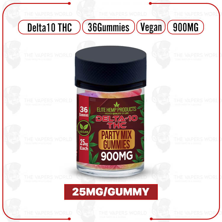 Elite Hemp - Delta 10 Mix Vegan Gummies 900mg