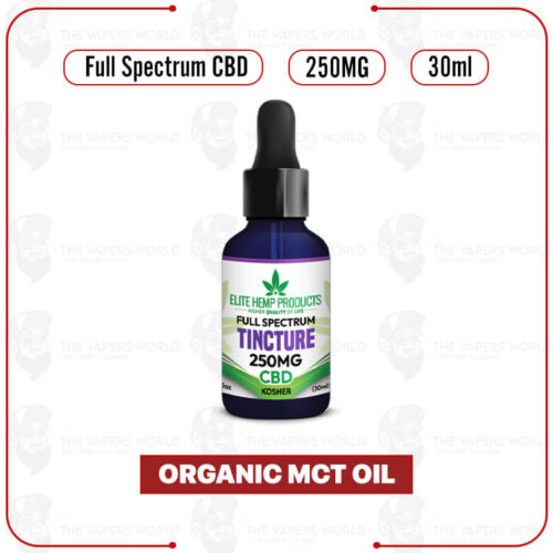 Elite Hemp CBD Tincture 250mg