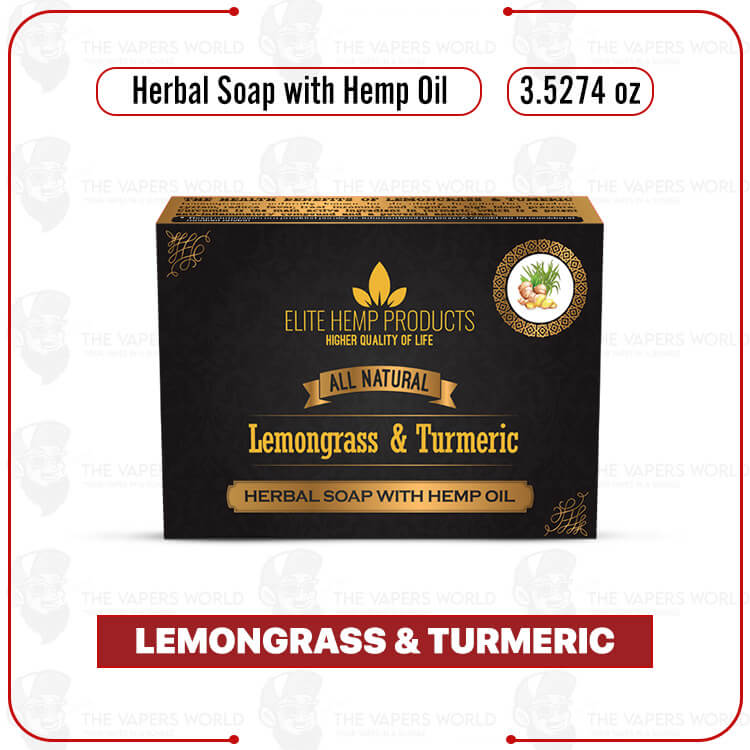 Elite - Hemp Soap Lemongrass & Turmeric