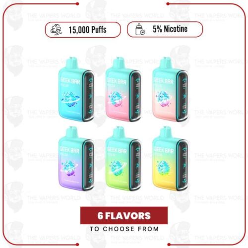 Geek Bar Pulse FROZEN Edition Disposable Vape 15000 Puffs