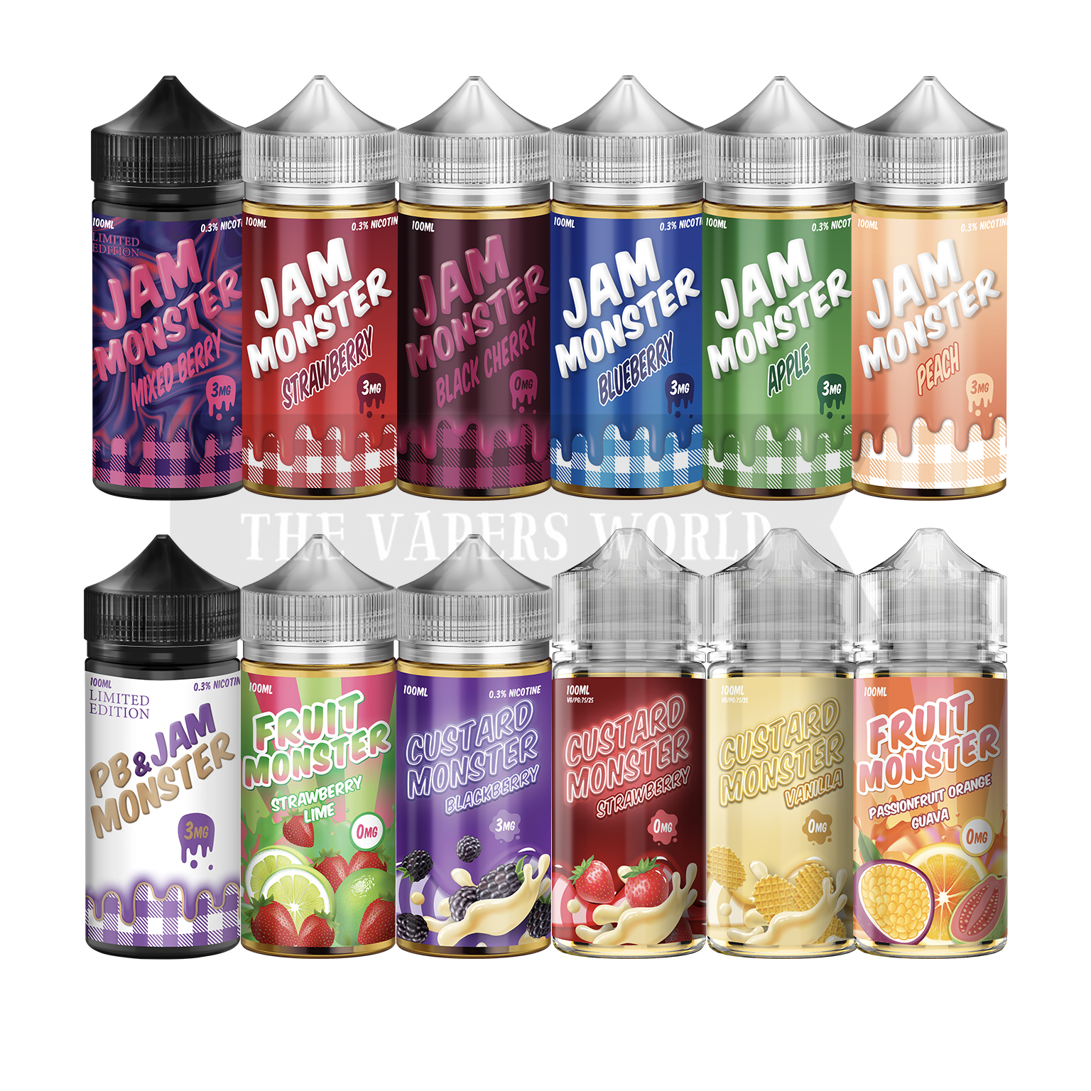 Jam Monster E-Liquid 100ml - Image 5
