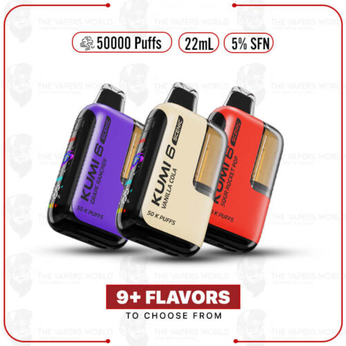 KUMI 6 Scenic 50K Puffs Disposable