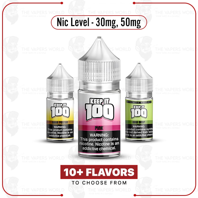 Keep it 100 Salt Synthetic Nicotine 30ml