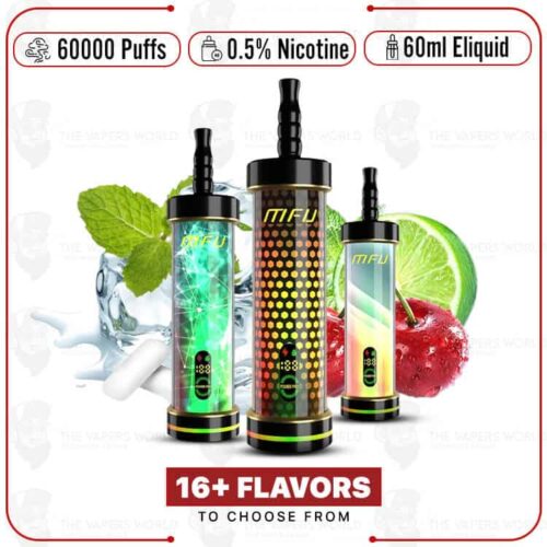 MFU SHISHA X2 Hookah 60,000 Puff Disposable