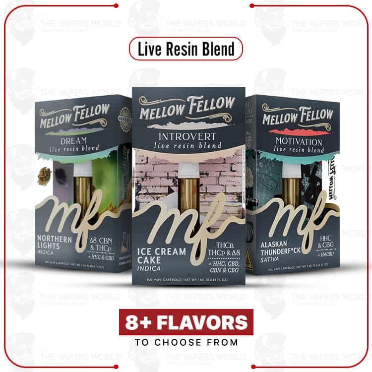 Mellow Fellow Live Resin Blend Cartridge 1ML
