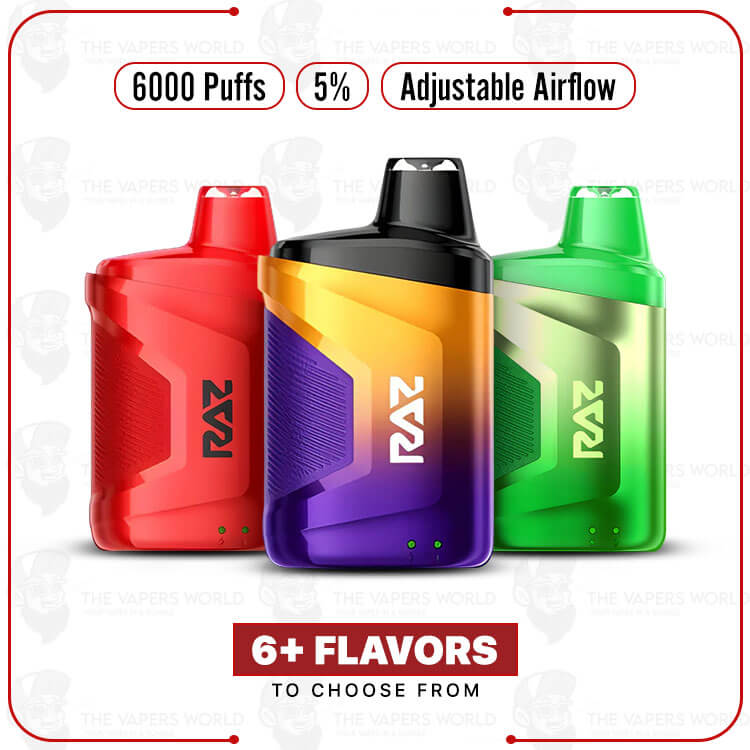 RAZ CA6000 VAPE DISPOSABLE 6000 PUFFS