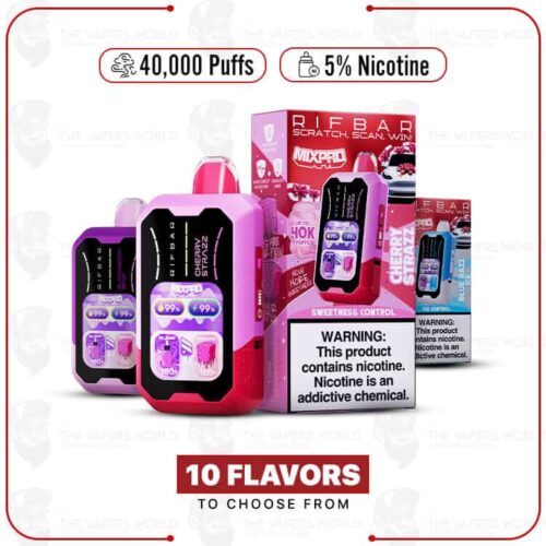 RifBar MixPro 40K Puffs Disposable