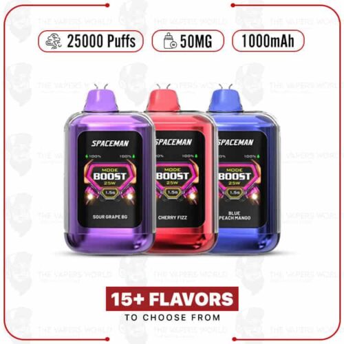 Spaceman Nebula 5% 25,000 Puffs Disposable