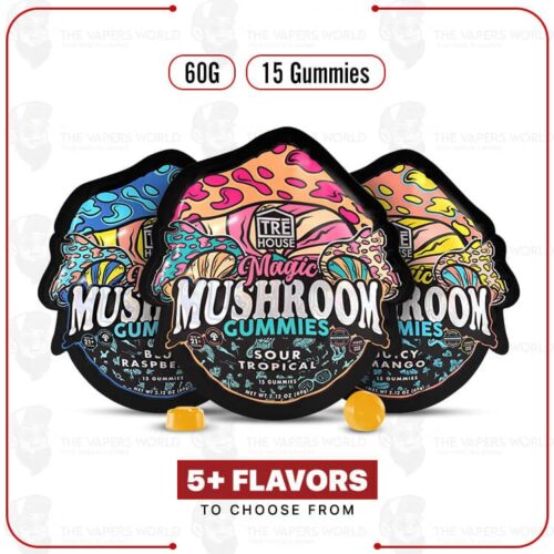 TRĒ House Magic Mushroom Blend Gummies – 15 Count
