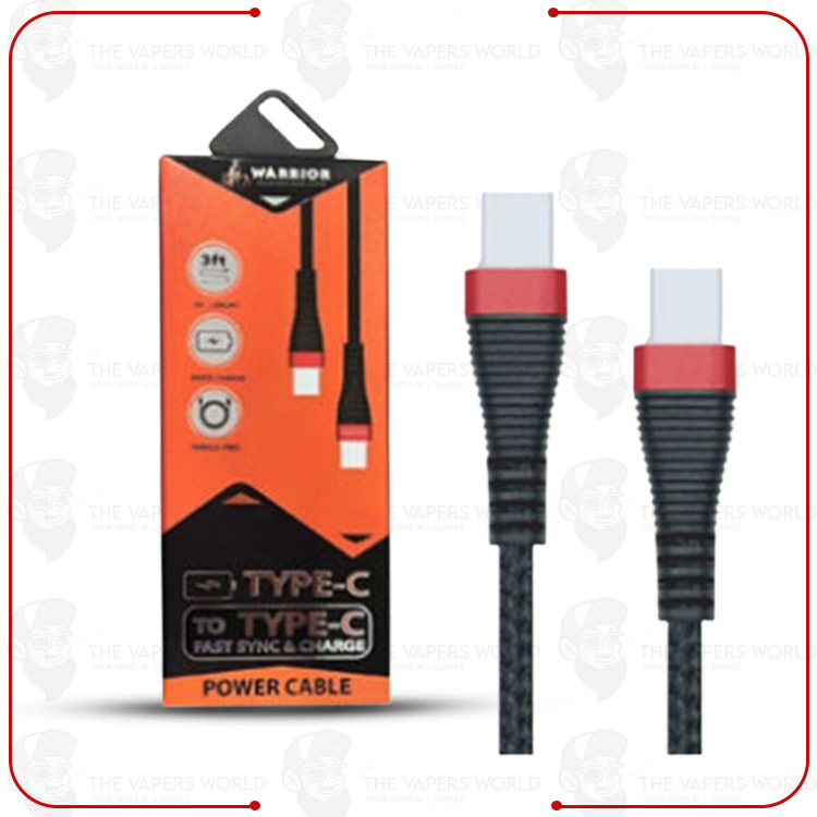 Type C to Type C Charger / Data Sync 1M 3 FT. Cable