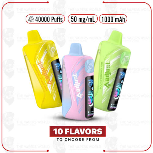 Adjust MyRusher 40K Puffs Disposable