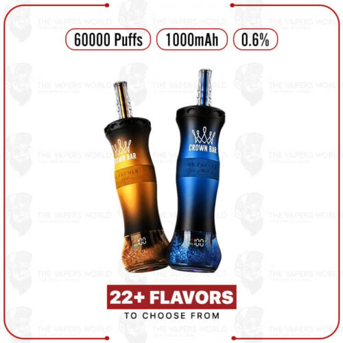 AL Fakher Crown Bar 60K E Hose X Disposable