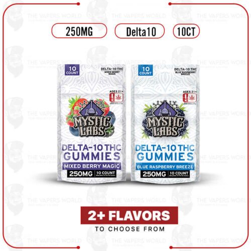 Mystic Labs Delta 10 Gummies 250MG - 10CT