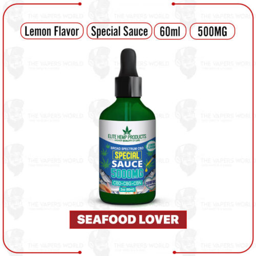 Elite Hemp - CBD Special Sauce 5000mg Seafood Lover