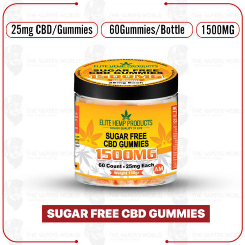 Elite Hemp - CBD Sugar Free Gummies 1500mg