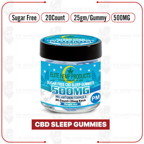 Elite Hemp - CBD Sugar Free Gummies 500mg Sleep