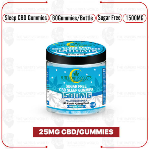 Elite Hemp - CBD Sugar Free Gummies 1500mg Sleep