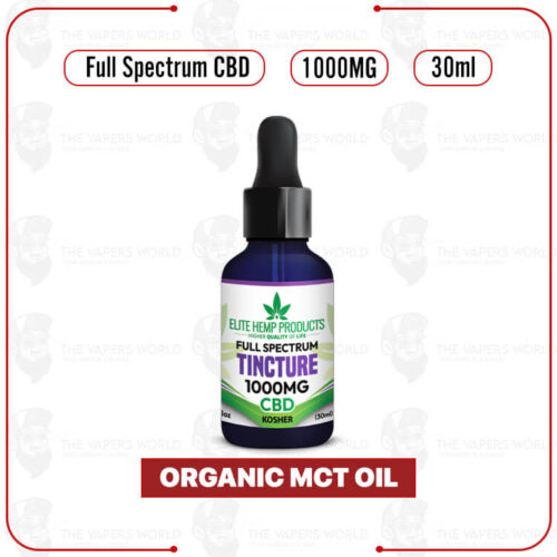Elite Hemp CBD Tincture 1000mg