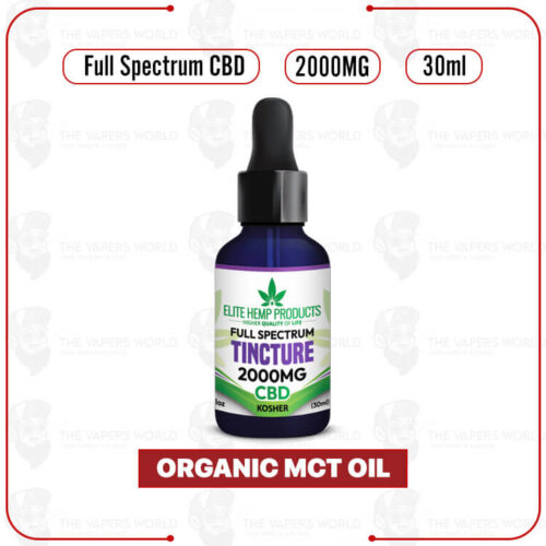 Elite Hemp CBD Tincture 2000mg