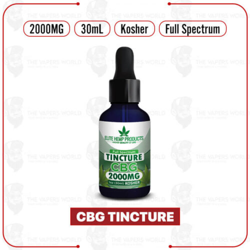 Elite Hemp - CBG Tincture 2000mg