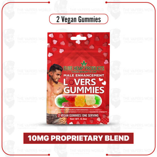 Elite Hemp - Lovers Gummies Male Enhancement