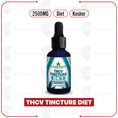 Elite Hemp - THCV Tincture 2500mg Diet