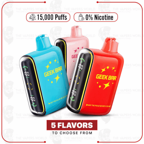 Geek Bar Pulse Zero - 15000 Puffs 0% Nic Disposable Vape