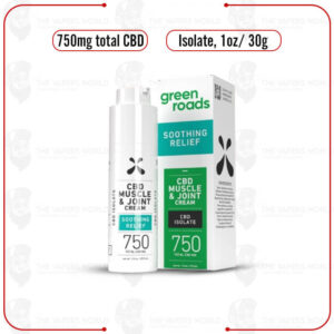 Green Roads CBD Isolate Muscle & Joint Relief Cream 750MG