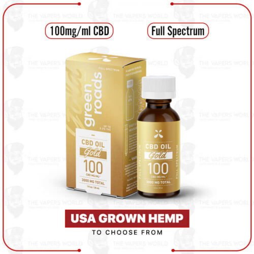 Green Roads Full Spectrum Gold CBD Oil - 30mL - 3000mg