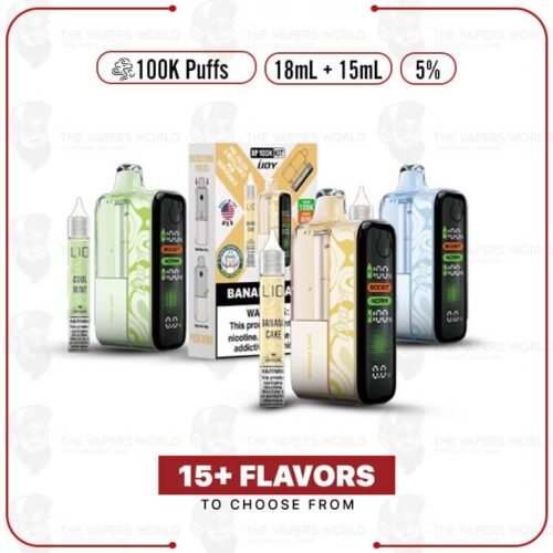 IJoy XP100K Puff Disposable Kit - 15ml Bottle