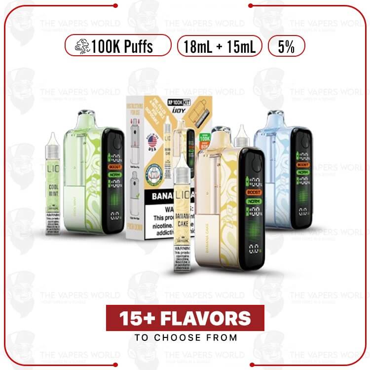 IJoy XP100K Puff Disposable Kit - 15ml Bottle