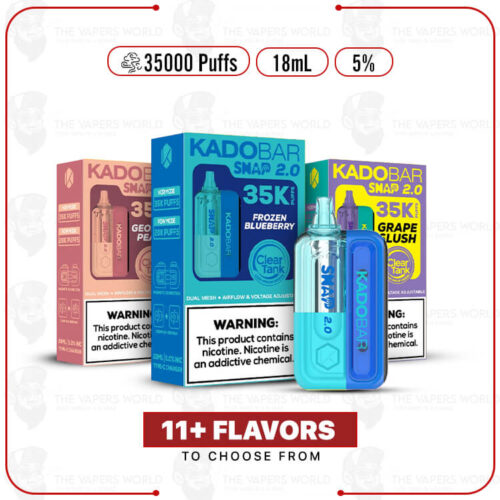 KADO BAR SNAP 2.0 35K Puffs Disposable Kit