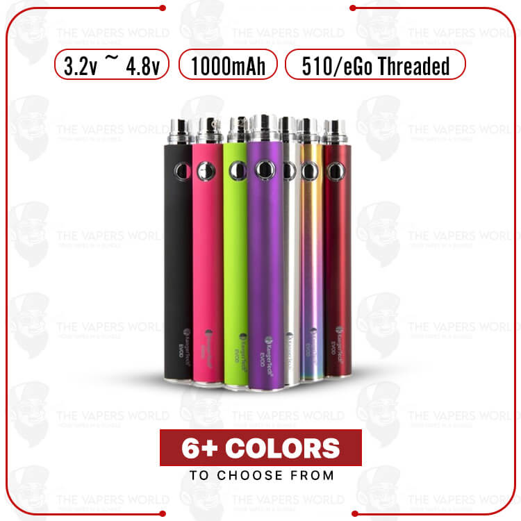 Kanger eVod Twist VV 1000mAh eGo Battery