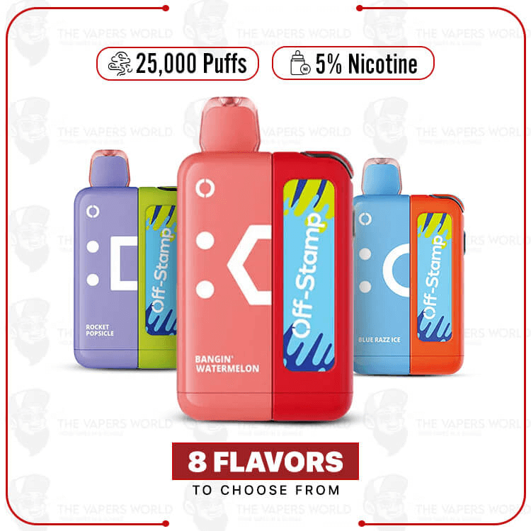 Off Stamp X- Cube 25K Puff Disposable Kit