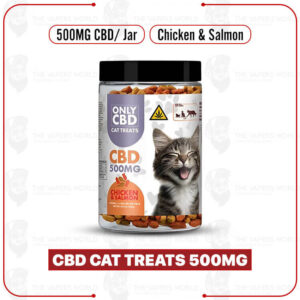 OnlyCBD CBD Cat Treats 500MG Chicken and Salmon flavor