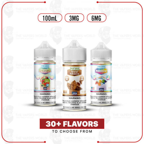 Pod Juice Tobacco Free Nicotine E-Juice 100ml