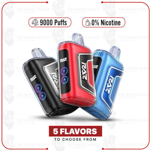 Raz TN9000 Disposable Vape 9000 Puffs 0% Nic