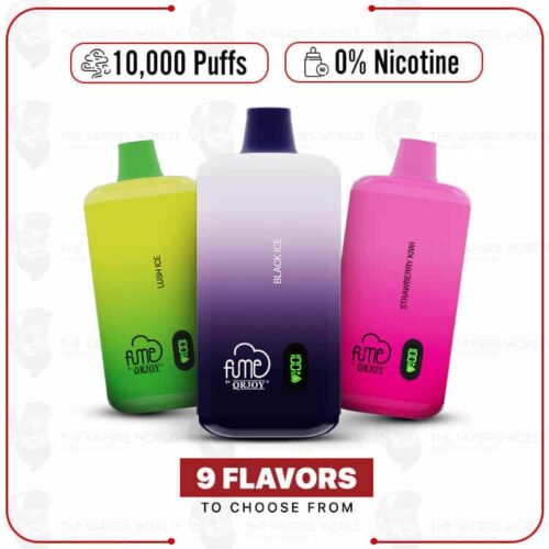 Fume Recharge Zero Plus 10k Disposable Vape 0%