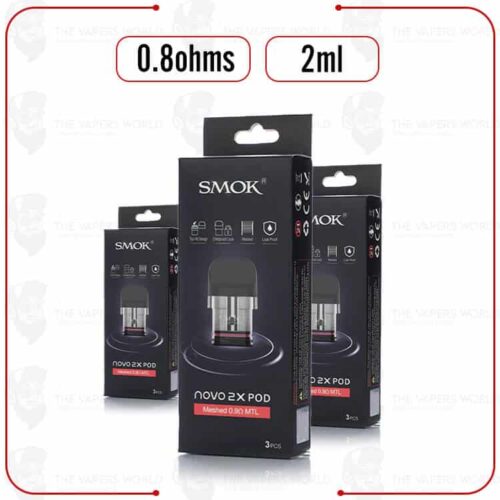 SMOK NOVO 2 X Replacement Pod Cartridge - 3PK