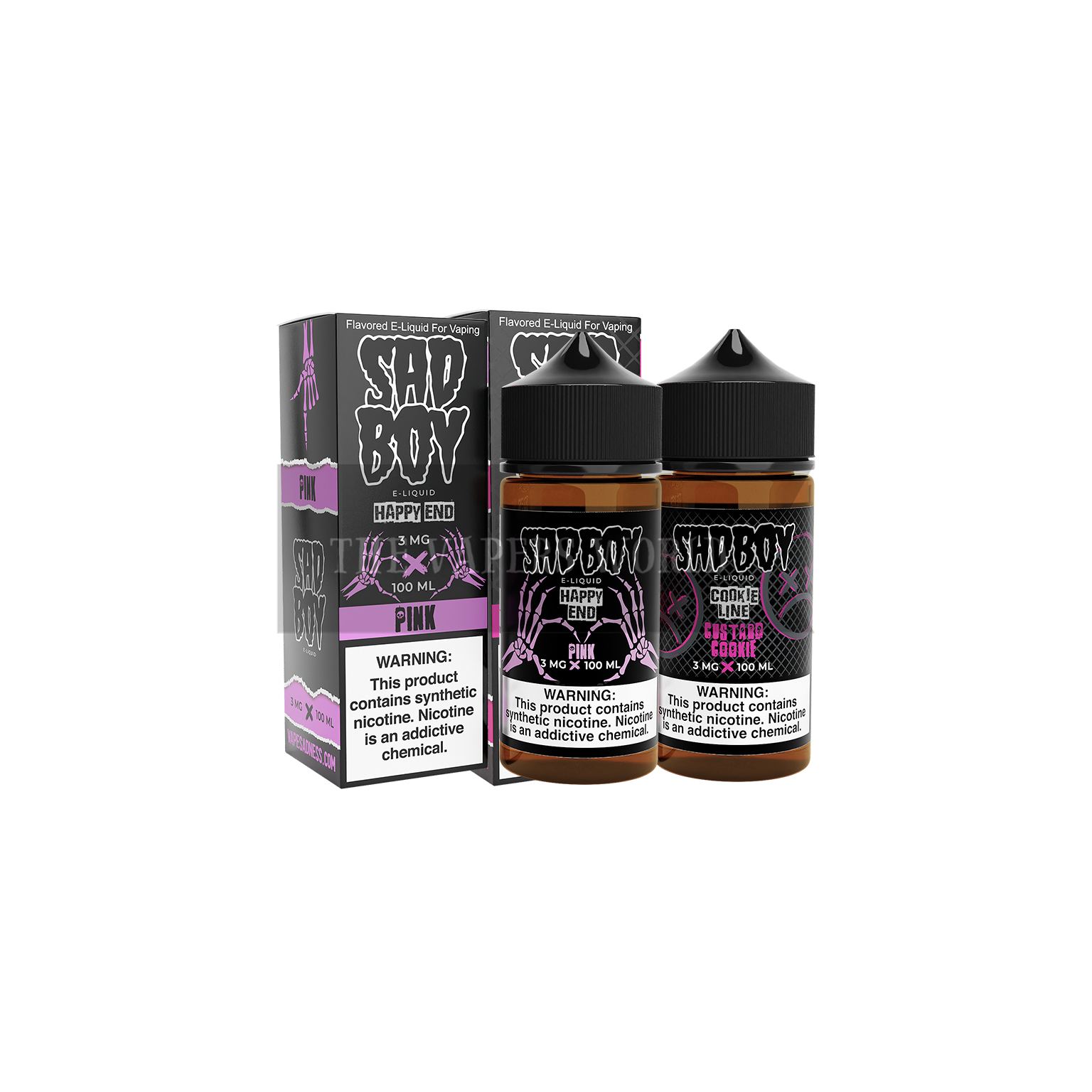 Sad Boy E-Liquid Vape 100ml - Image 2
