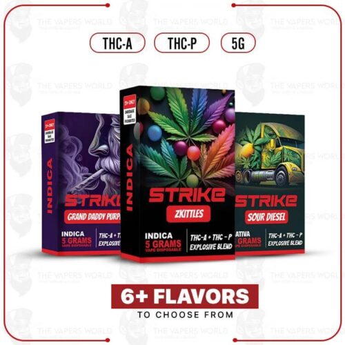 Strike Knock Out Series Blend Disposable 5G