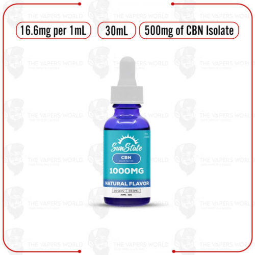 Sun State Hemp CBN MCT Oil Tincture 30ml 1000mg