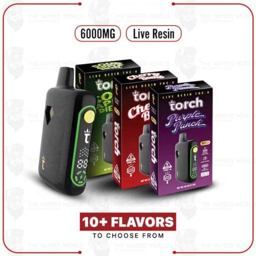 Torch Pulse THC-A Live Resin Disposable 6G