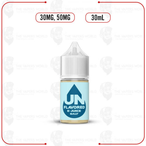 Unflavored Salt 30ml E-Juice