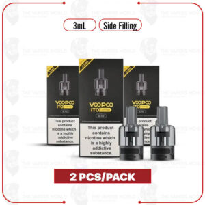 VooPoo ITO Empty Replacement Pod – 2PK