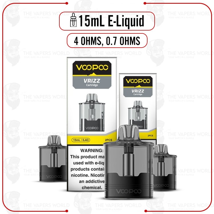 VooPoo VRIZZ Replacement Pod Cartridge - 2PK