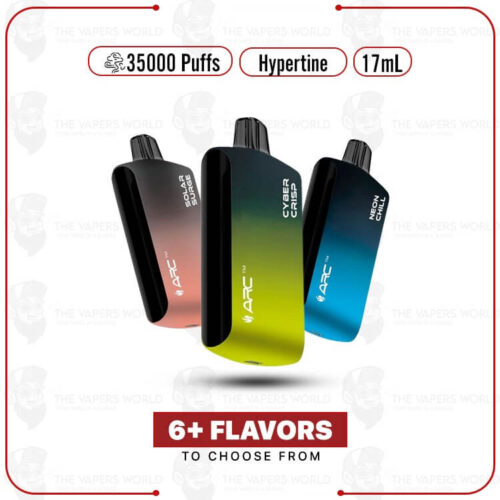 Arc Hypertine 35K Zero Nicotine Disposable Vape
