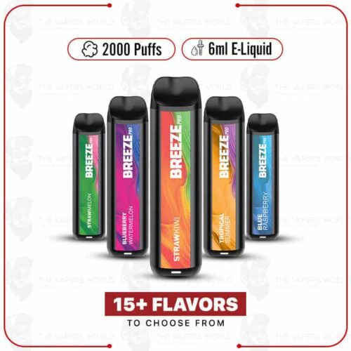 Breeze Pro 2000 Puffs Disposable Vape