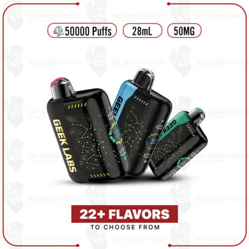 Geek Labs Pulse X Nixodine 50K Puff Disposable Vape